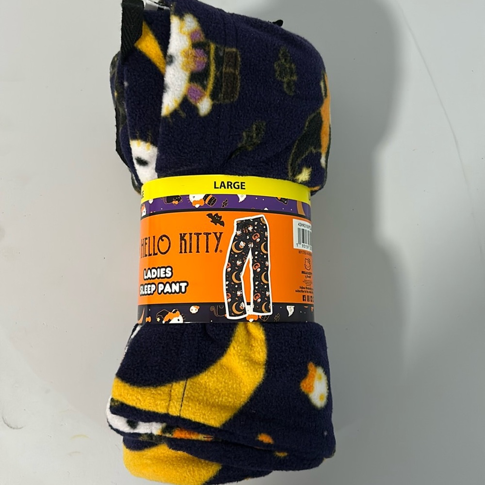 Women’s Hello Kitty Halloween Sleep Pant Size Large